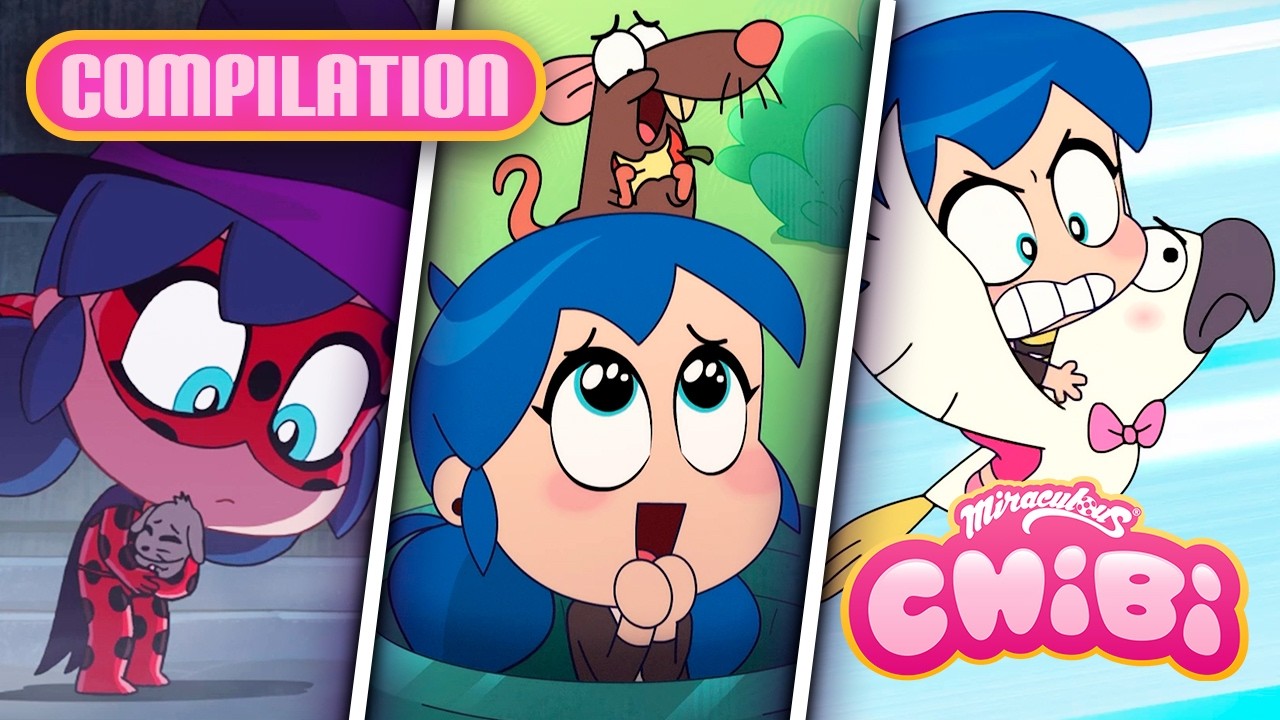 MIRACULOUS CHIBI 💖 COMPILATION - ANIMALS #2 ✨ ▶️ Seasons 1 & 2