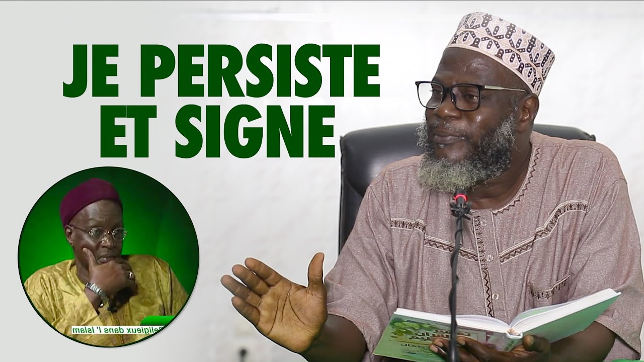 La réponse de Oustaz Oumar Ahmad SALL à Cheikh Tidiane Bitéye