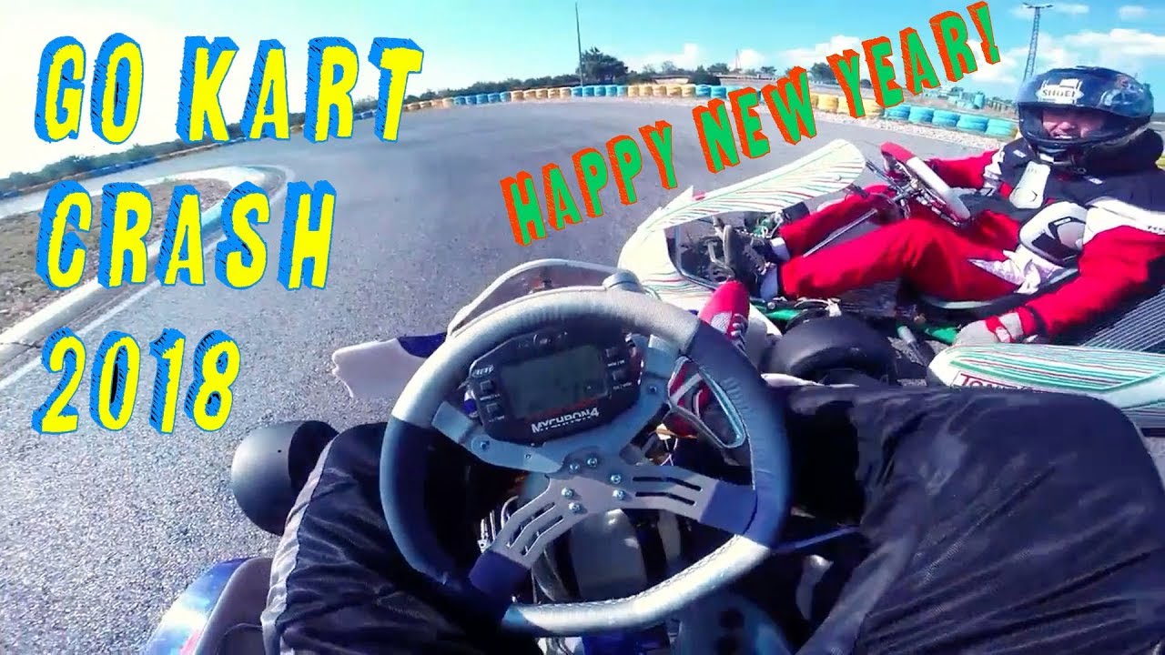 GO KART CRASH compilation 2018 ❤ Happy new year!#11