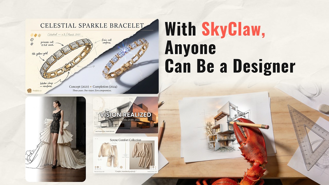 With SkyClaw, Anyone Can Be a Designer