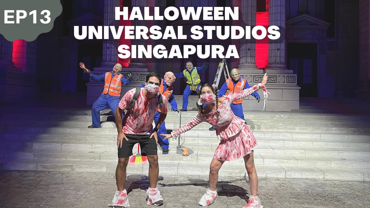 #ep13 HALLOWEEN em Singapore | Universal Studios | se arrume comigo | VLOG