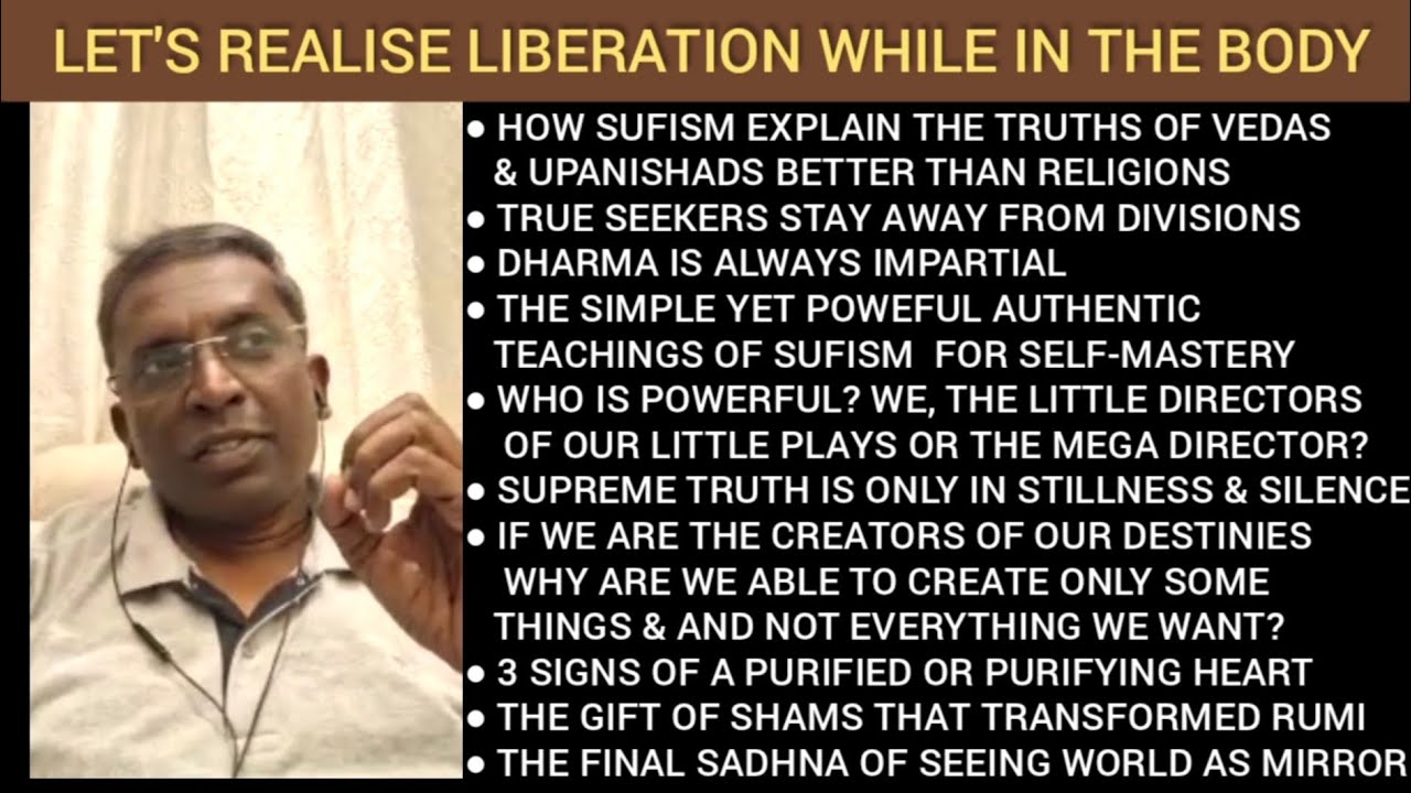 LET'S REALISE LIBERATION WHILE IN THE BODY ● WALK IN AUTHENTIC TRUTH ON ANY UNDIVIDED PURE PATH