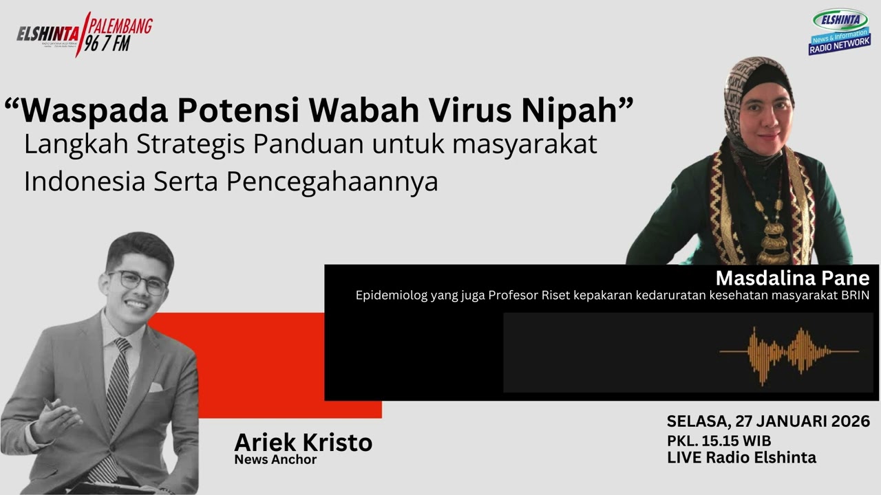 WASPADA Potensi wabah VIRUS NIPAH di Indonesia