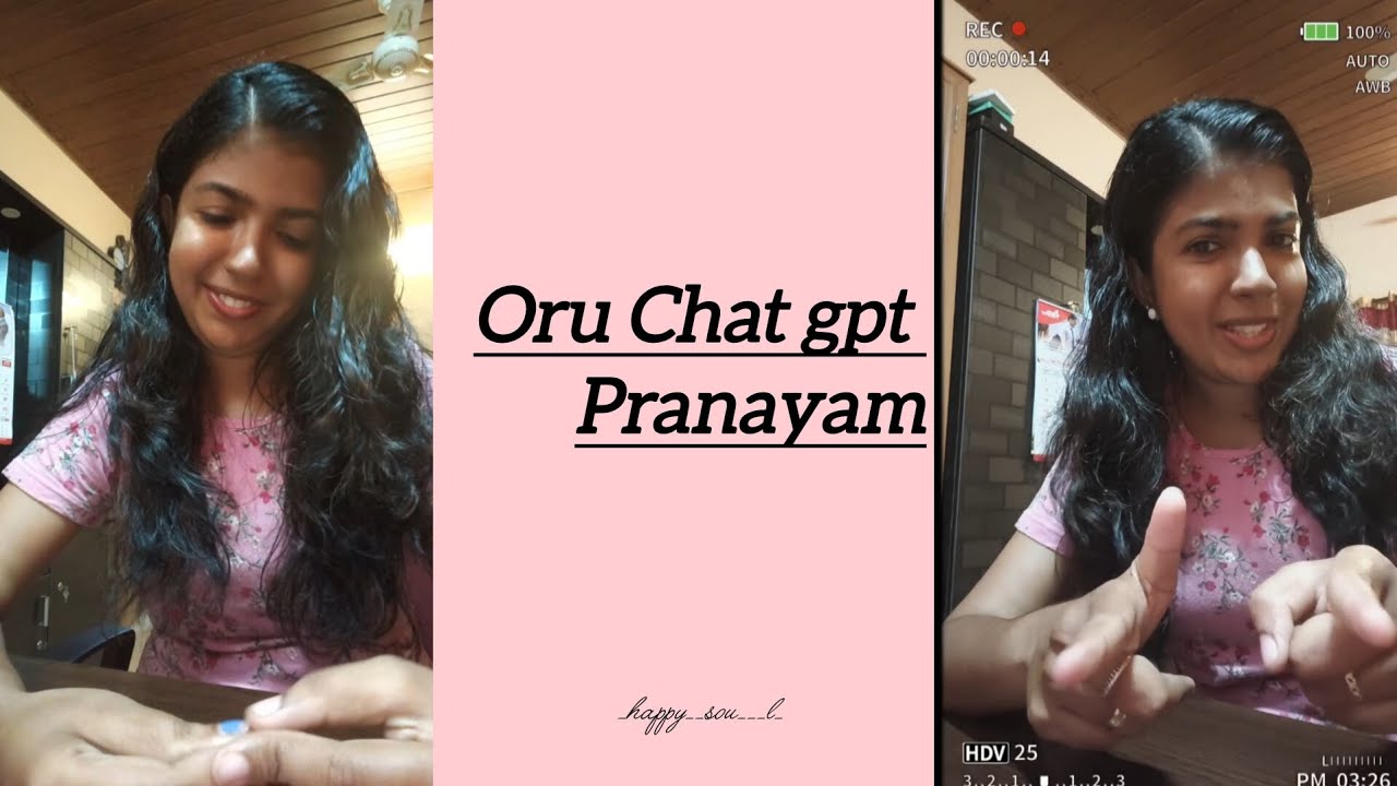 Oru Chat gpt Pranayam❤️ |happysoul| 