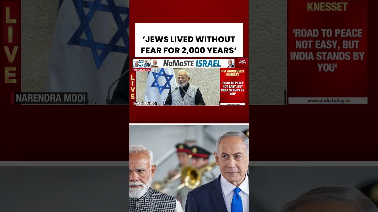 Jewish Communities in India: India Praises Israel&rsquo;s Courage & Achievements #pmmodi #netanyahu