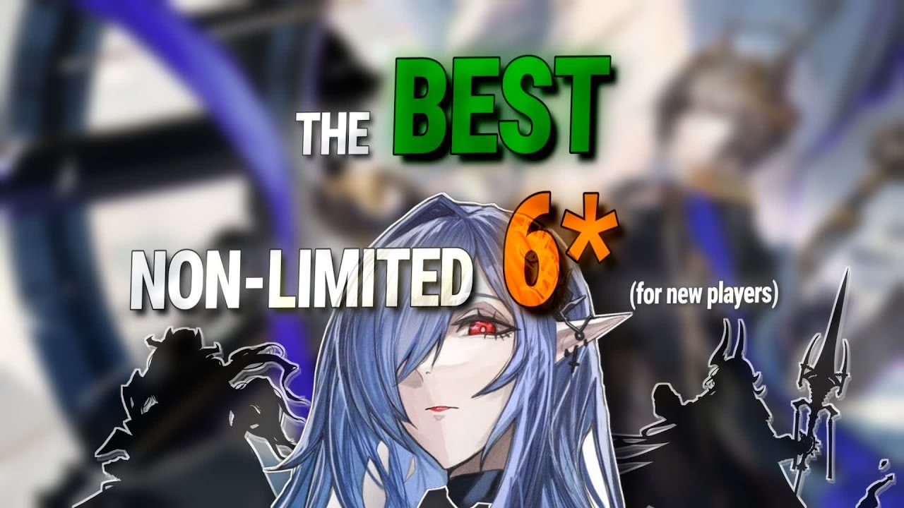 [Arknights] : The BEST non-limited 6* gacha Operators when starting!