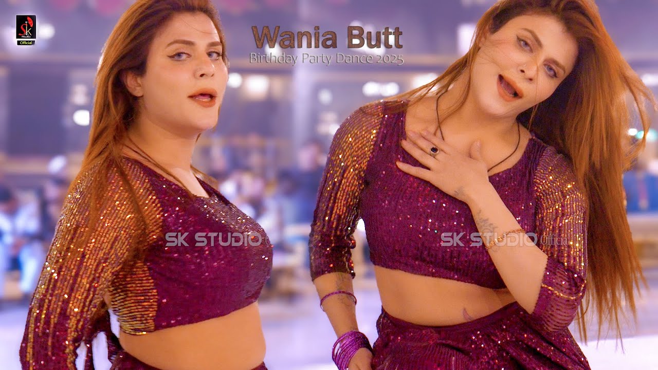 Wania Butt New Pashto Dance Gul Mishal Birthday Party Mix Song Best Performance 2025 SK Studio