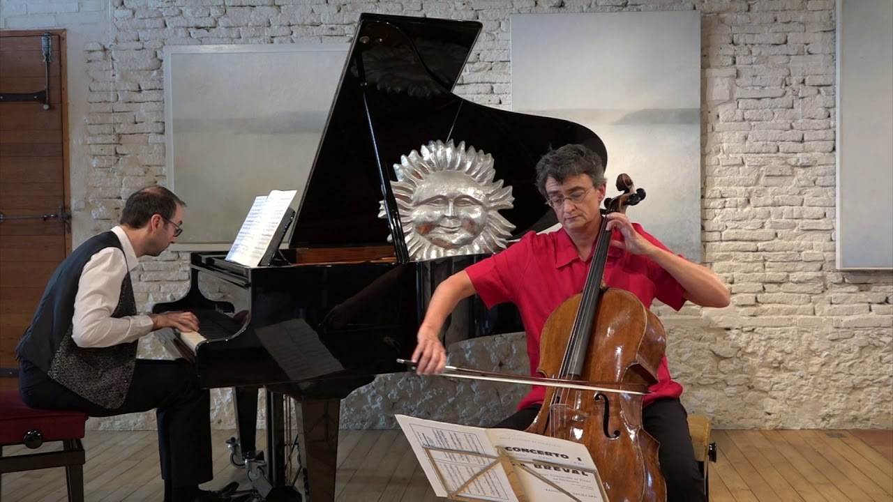 J.B.BR&Eacute;VAL:  Concerto N&deg;1 en Sol majeur pour violoncelle - 1. Allegro # Ne ratez pas la fin !