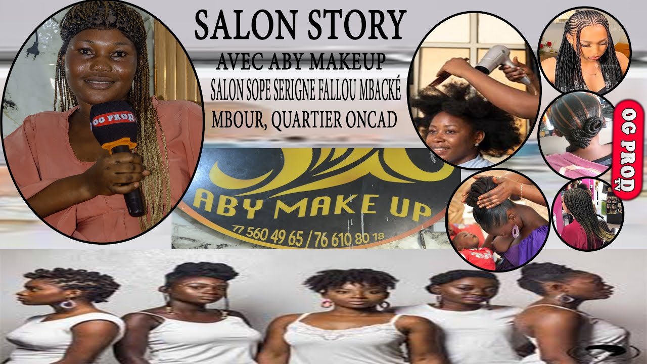 SALON STORY   Épisode1 avec ABY MAKEUP