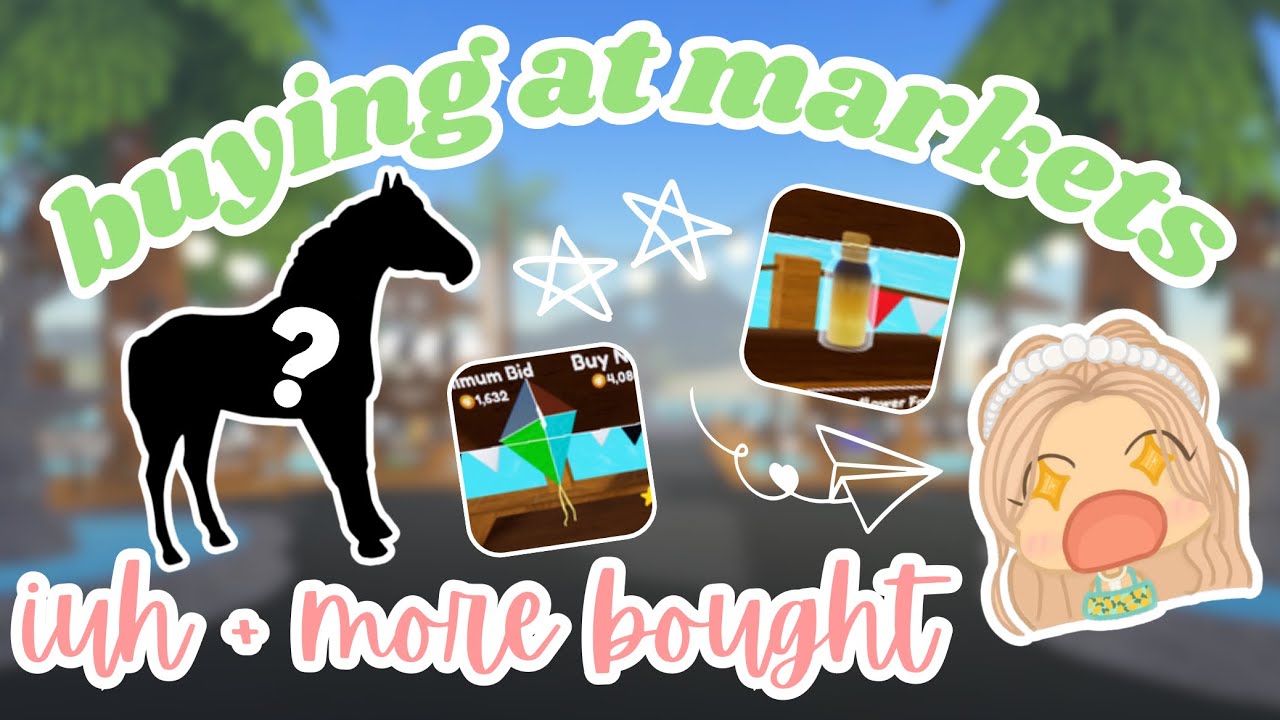 Checking Out *MARKET STANDS* + Buying Stuff! (Bought an IUH) - Ep. 15 | Wild Horse Islands