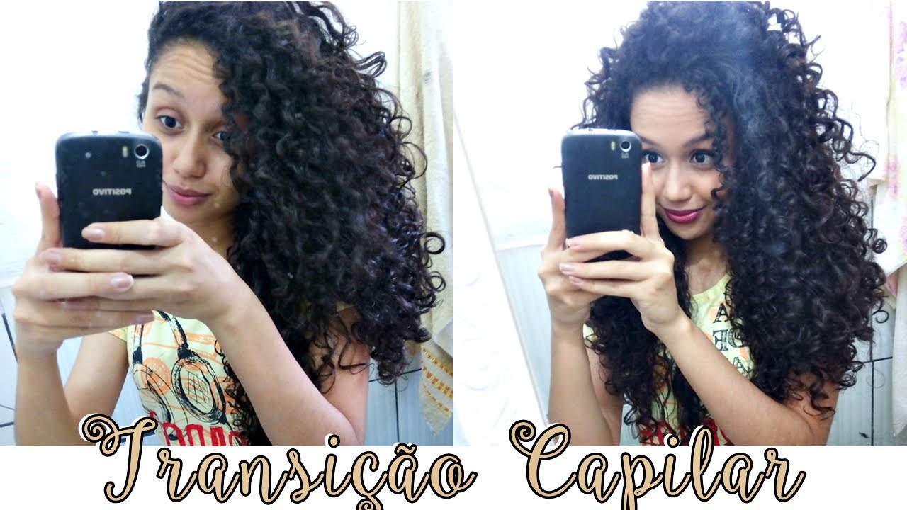 COMO CACHEAR PARTE LISA(FRANJA) DO CABELO EM TRANSIÇÃO  | Vandressa Ribeiro