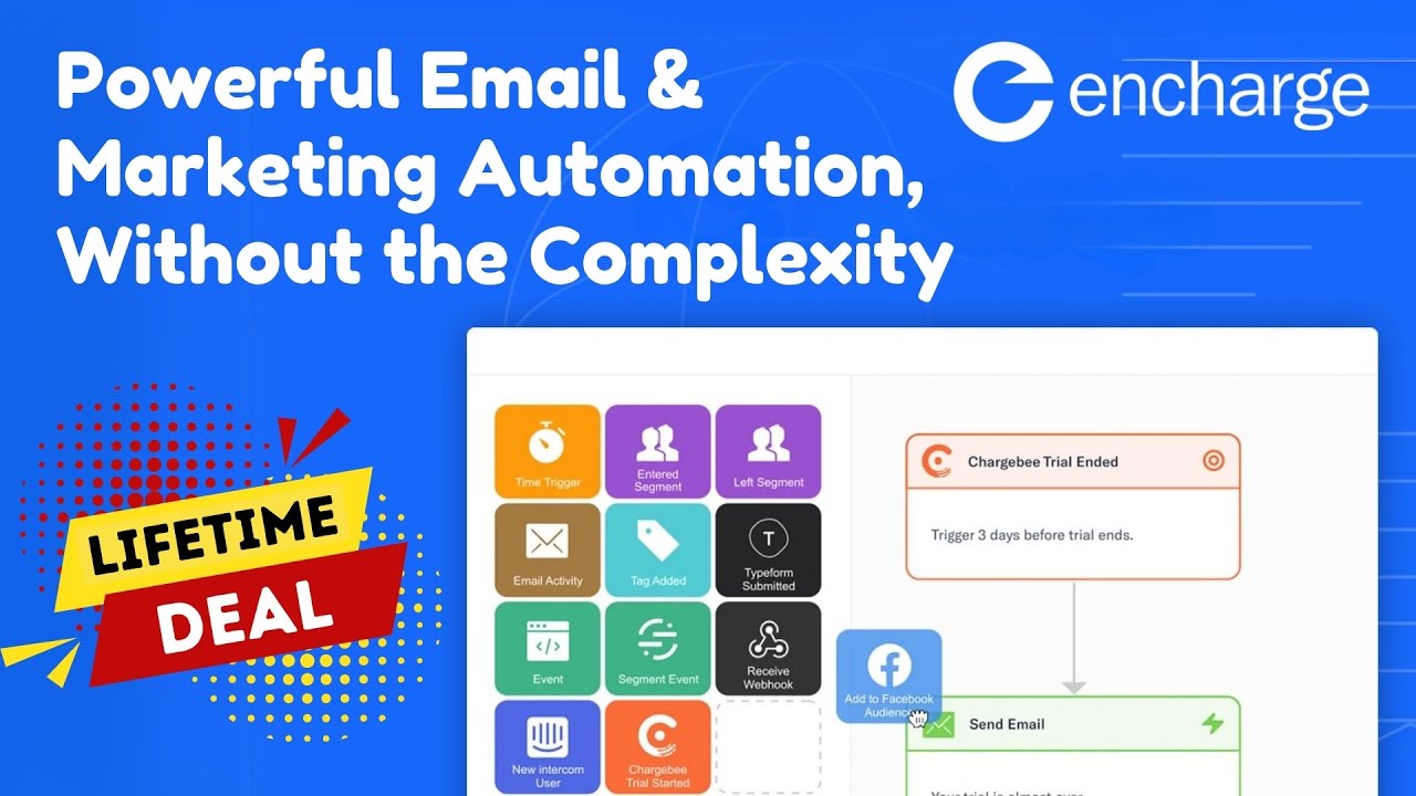 Encharge Lifetime Deal - Marketing automation software for startups and digital businesses