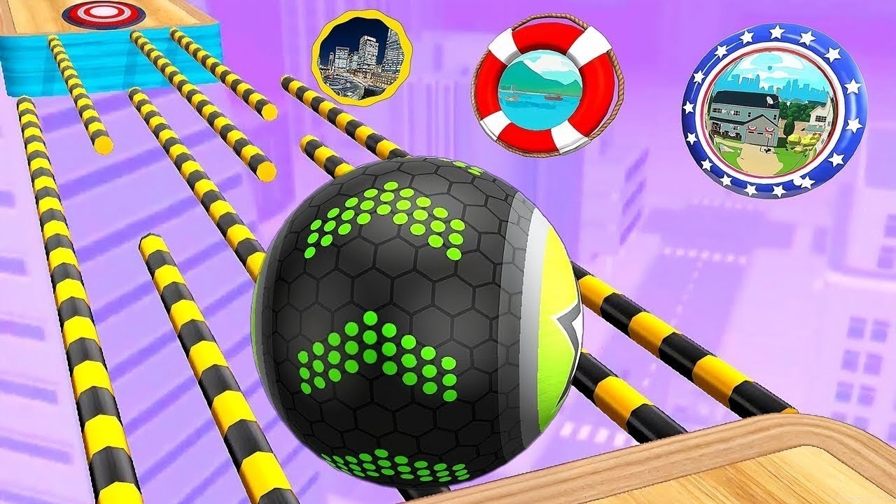GOING BALLS SUPER SPEEDRUN🔥HARD LEVEL SECTIONS, PORTAL RUN, SUPER BONUS, EPIC RACE