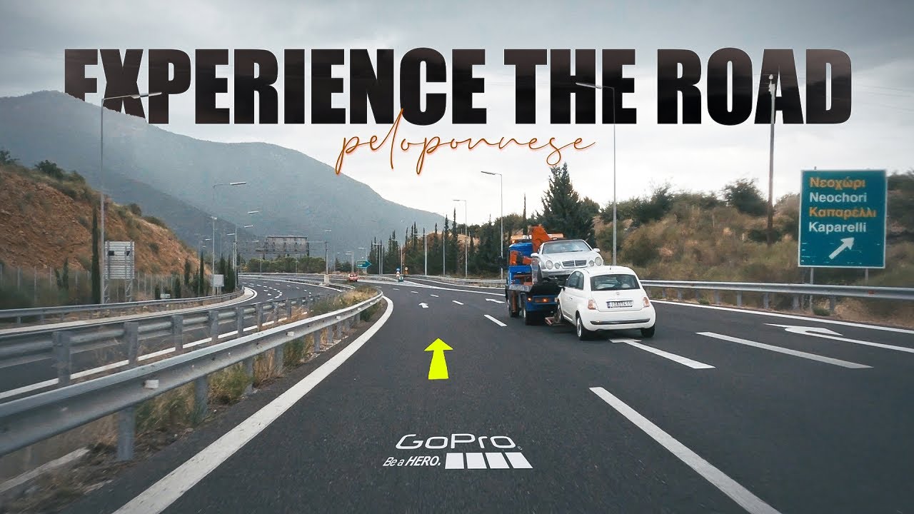 Driving in Greece: Arcadia, Peloponnese | 4K 60fps
