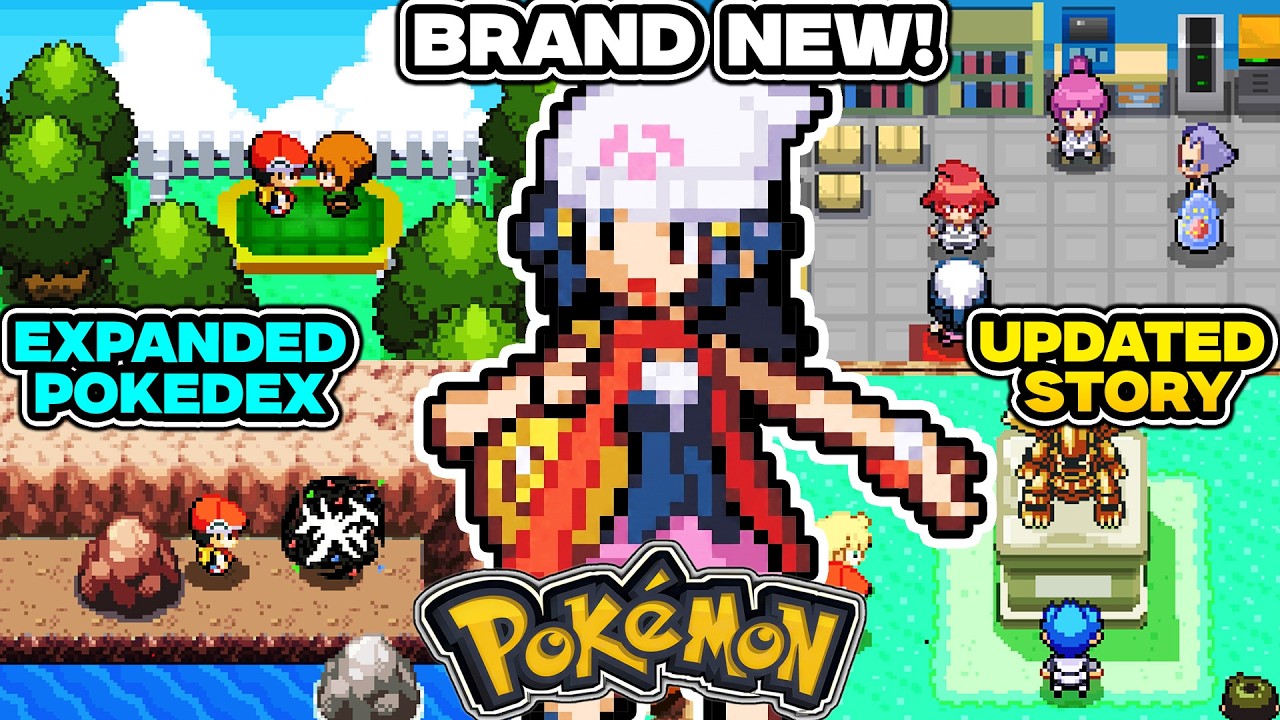 This ROM Hack Finally Fixed Diamond & Pearl with Platinum & New Dex!