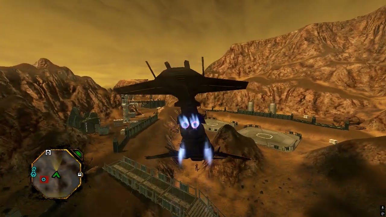 Red Faction  Guerilla Flyer Gamepad Test