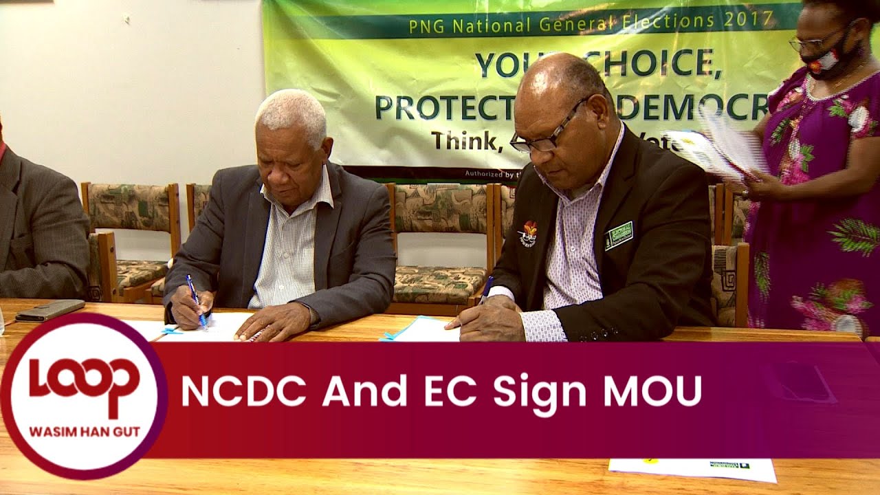 NCDC And EC Sign MOU