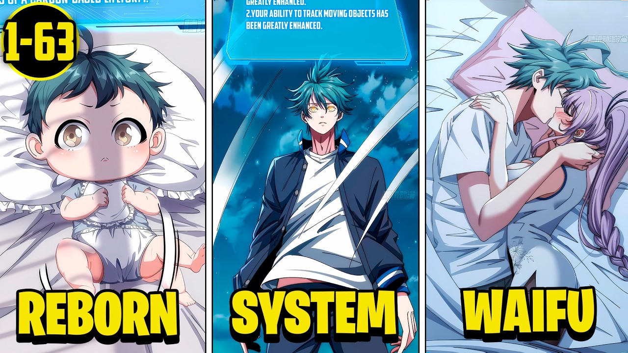 (1-63) Reborn as a Baby, He Unlocks the Infinite Evolution System From Scratch | Manhwa Recap