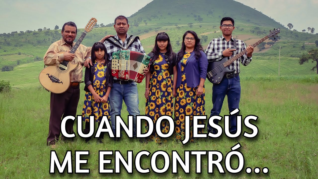 CUANDO JESÚS ME ENCONTRÓ | GRUPO PODER DE DIOS Y ARON ESCOBEDO | MÚSICA NORTEÑA CRISTIANA