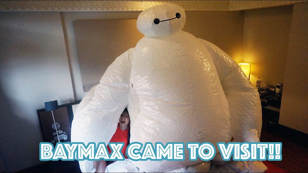 BAYMAX CAME TO VISIT!! || thenatstory