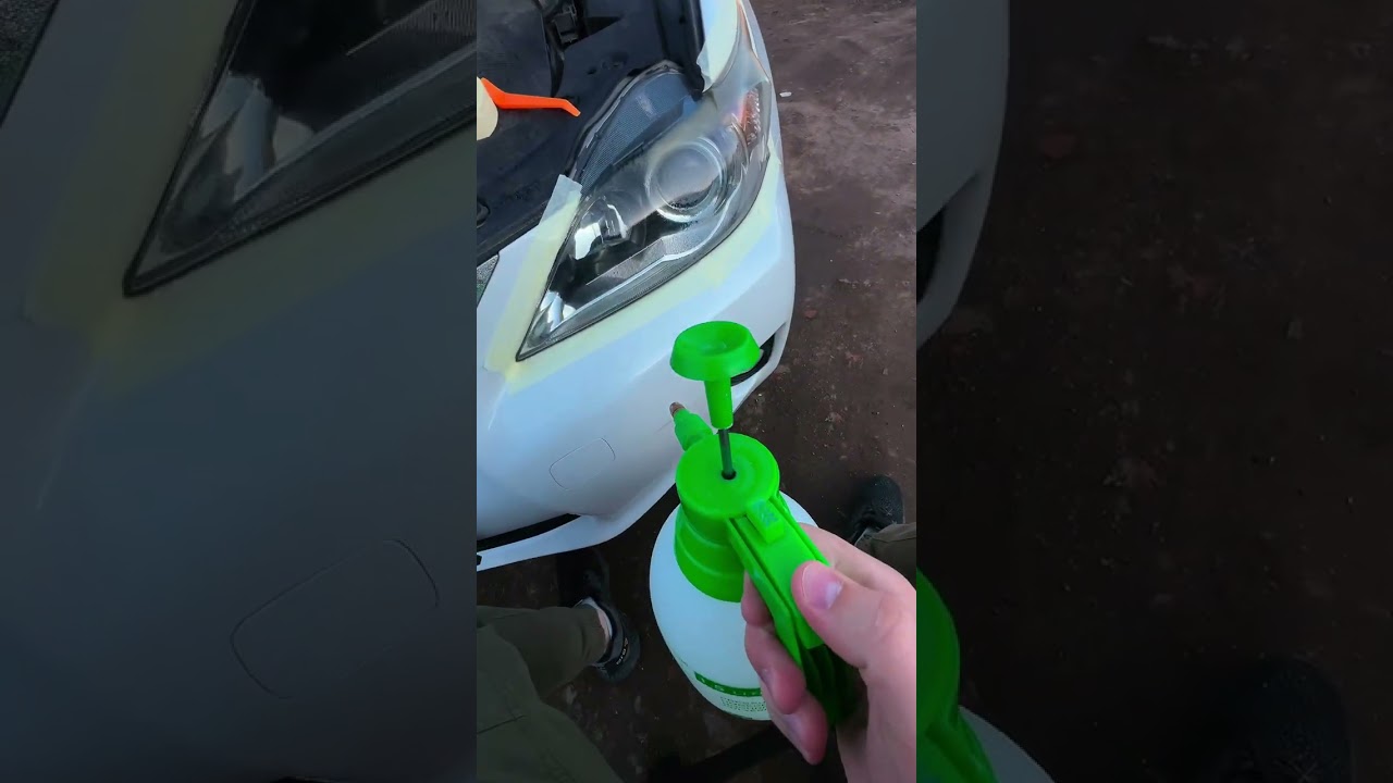 Полировка фар своими руками , Sonax !!! Рекомендую ! Работает на 100%  