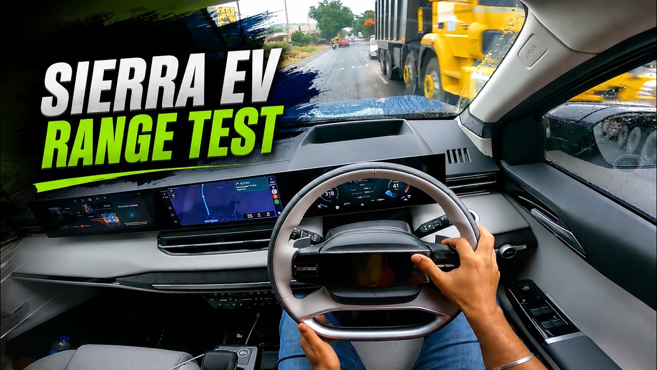 Tata Sierra EV Range Test & Drive Impression | Actual Range | Car Quest