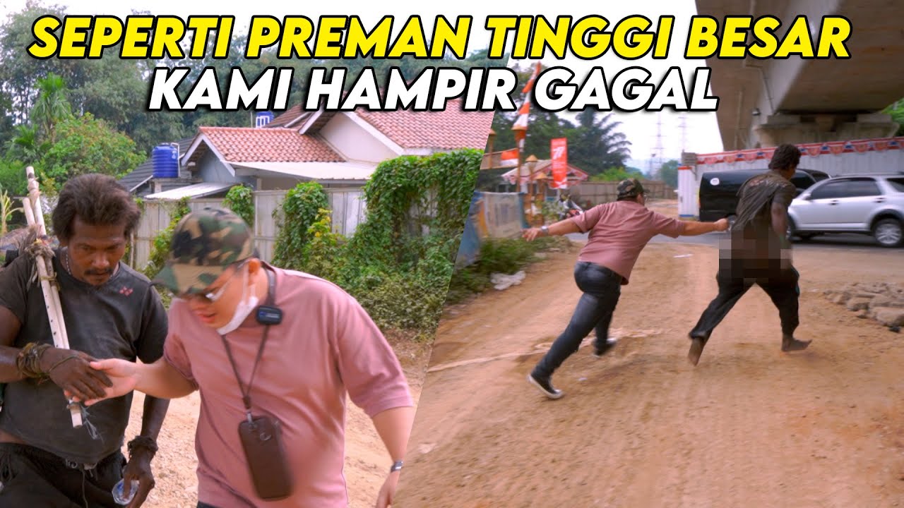 PERJUANGAN KAMI HAMPIR GAGAL KETIKA INGIN MEMBERSIHKAN ODGJ TINGGI BESAR INI