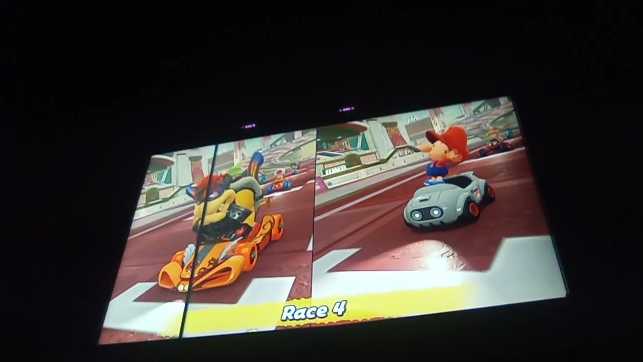 Mario Kart World: Bowser Vs Baby Mario 