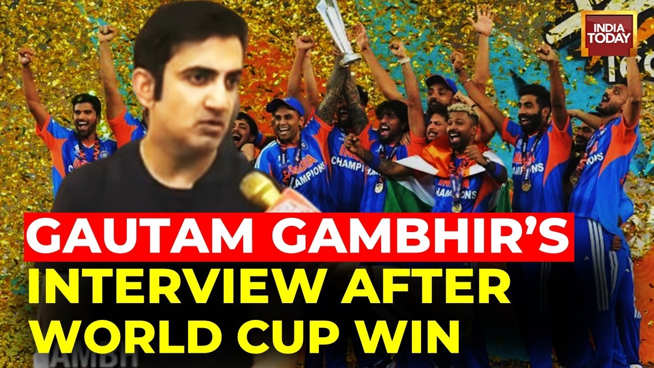 'High Risk, High Reward': Gautam Gambhir on T20 World Cup win, coaching philosophy & critics