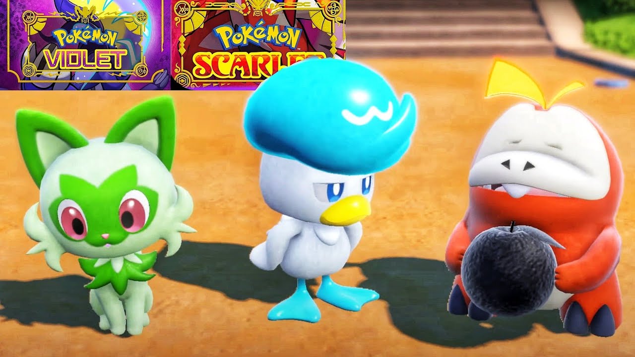 Pokemon Scarlet and Violet - Our First Gameplay