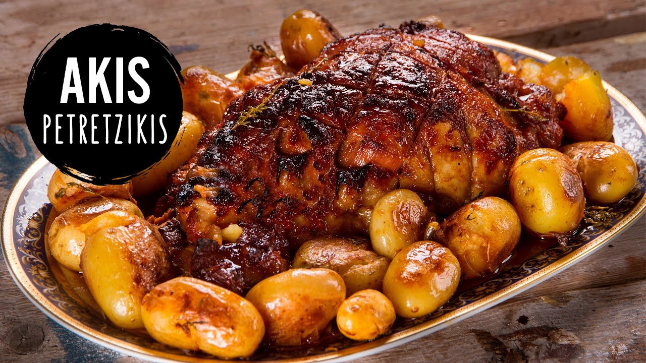 Glazed Ham Roast | Akis Petretzikis