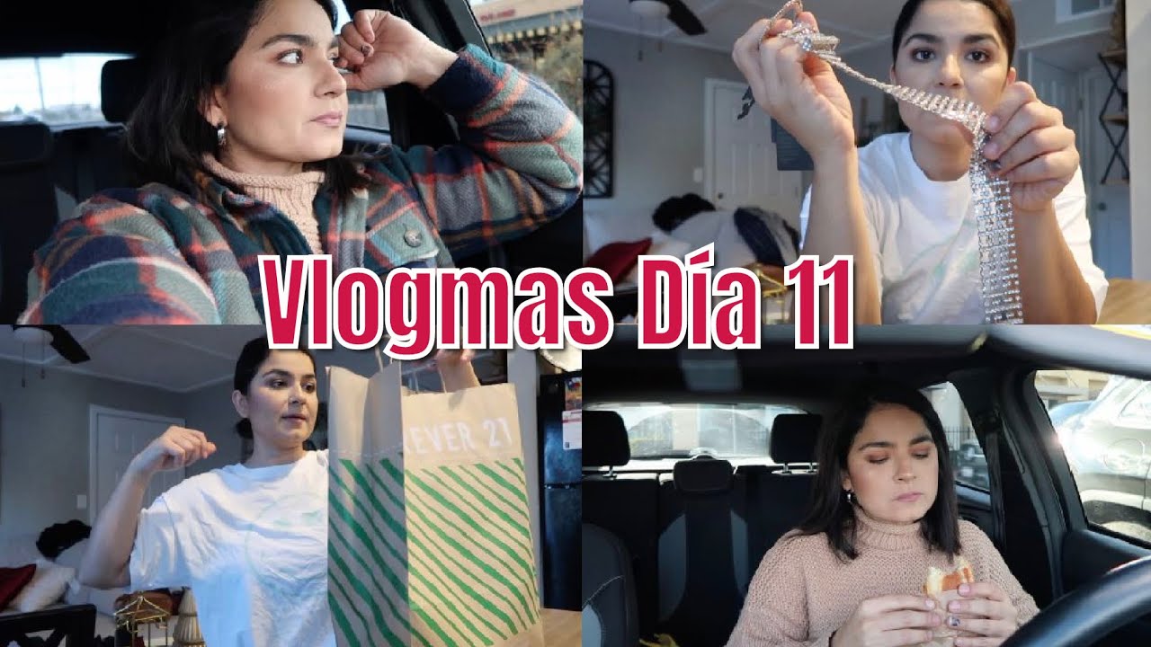 VLOGMAS DIA 11 MINI COMPRAS EN FOREVER 21 FUI AL MALL A REGRESAR LOS JEANS