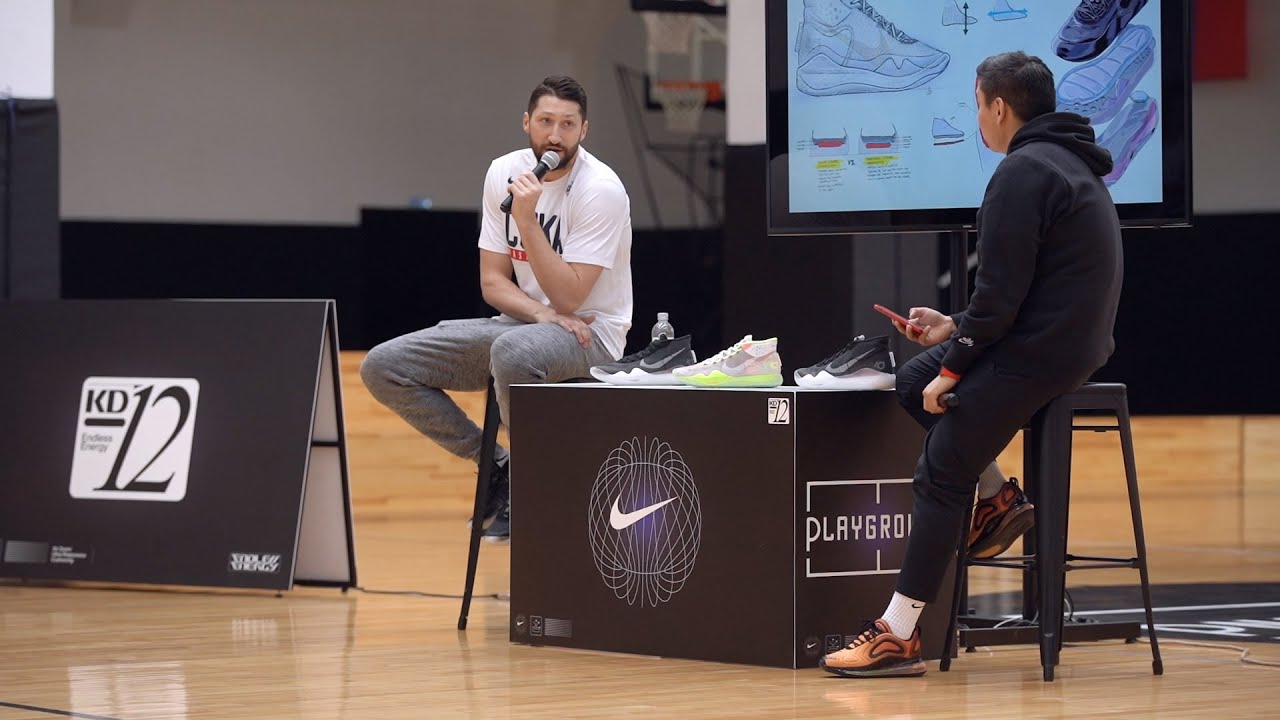 Никита Курбанов презентовал новую модель кроссовок Nike KD12 launch with Nikita Kurbanov