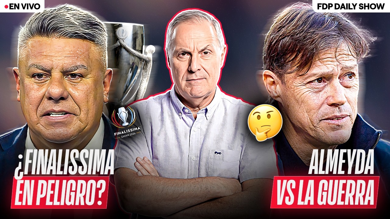 FINALISSIMA EN EL AIRE ¿IDA Y VUELTA? | DURO MENSAJE de MATÍAS ALMEYDA sobre el fútbol y la guerra