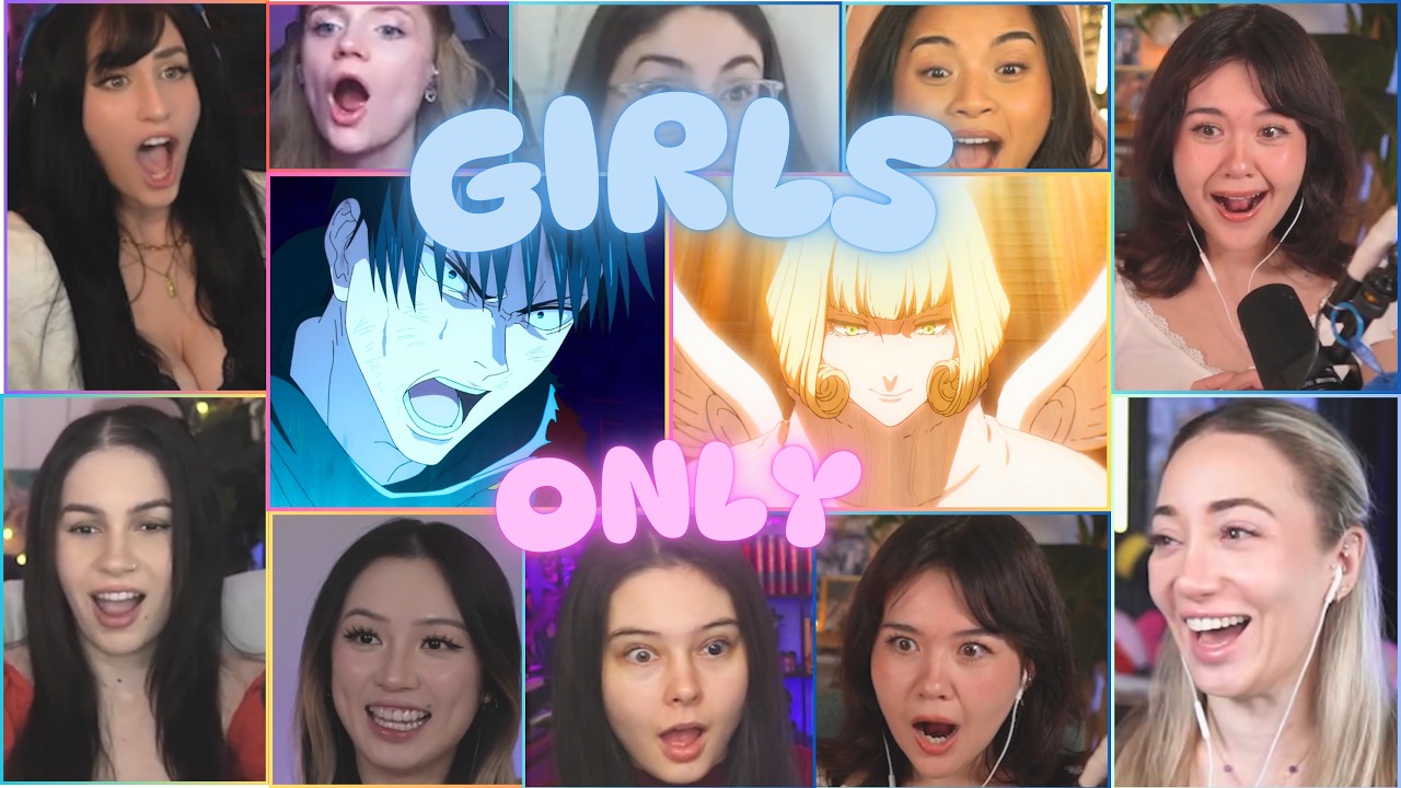 15+ GIRLS REACT - JUJUTSU KAISEN SEASON 3 EPISODE 11 GIRLS REACTION MASHUP