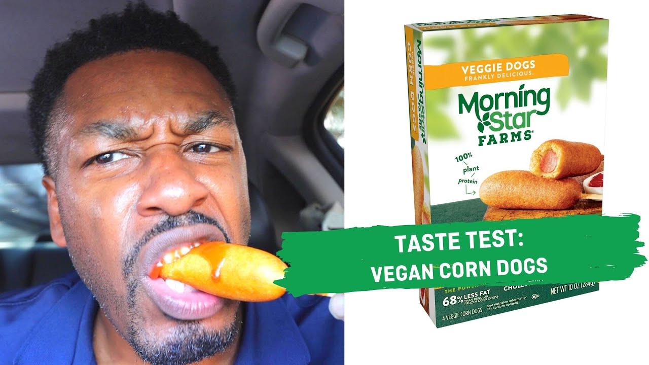 taste test: vegan corn dogs | Chris C-Snacks Clarke for hot for food