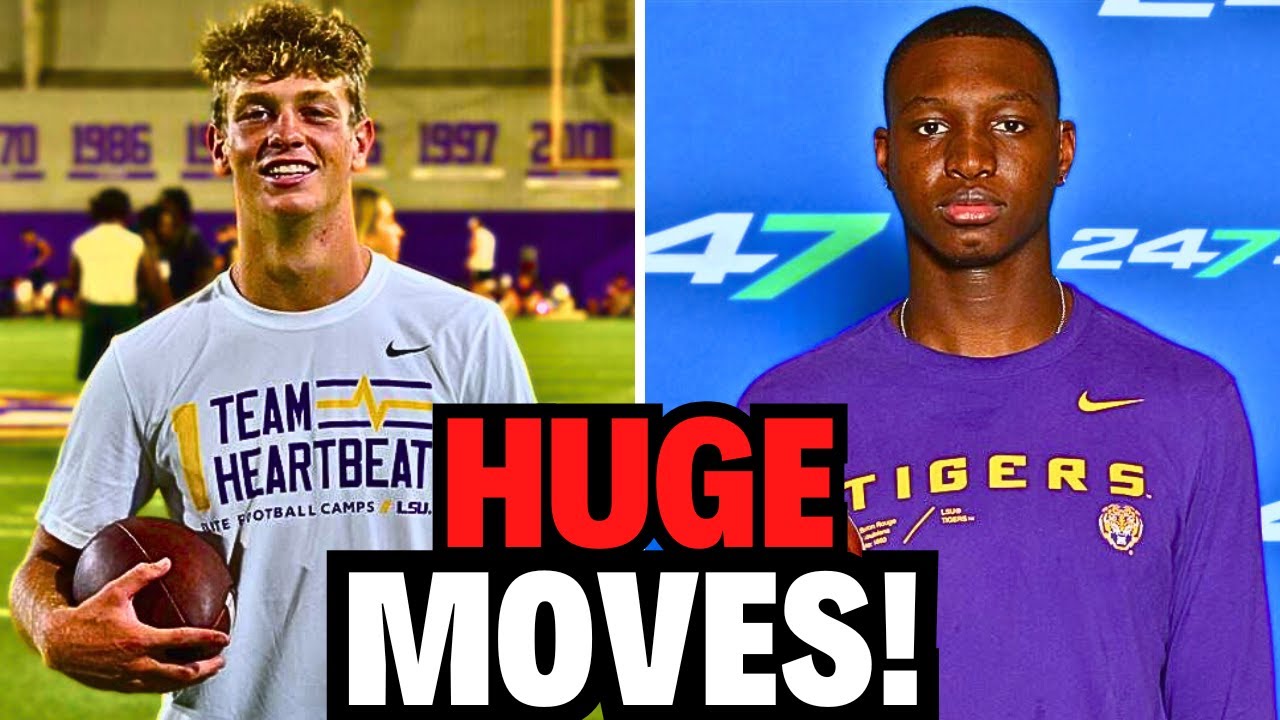 LSU Transfer Portal NEWS: BIG VISITS Planned?