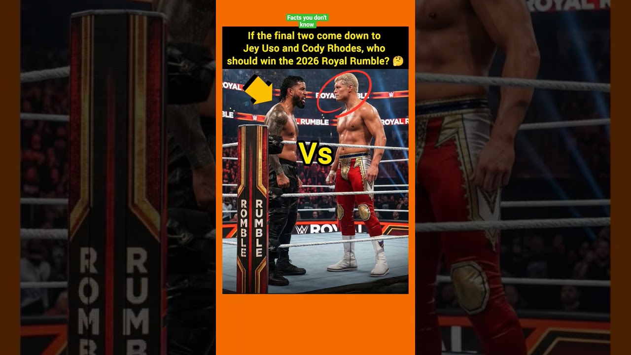 Jey Uso vs Cody Rhodes – Who Wins Royal Rumble 2026?