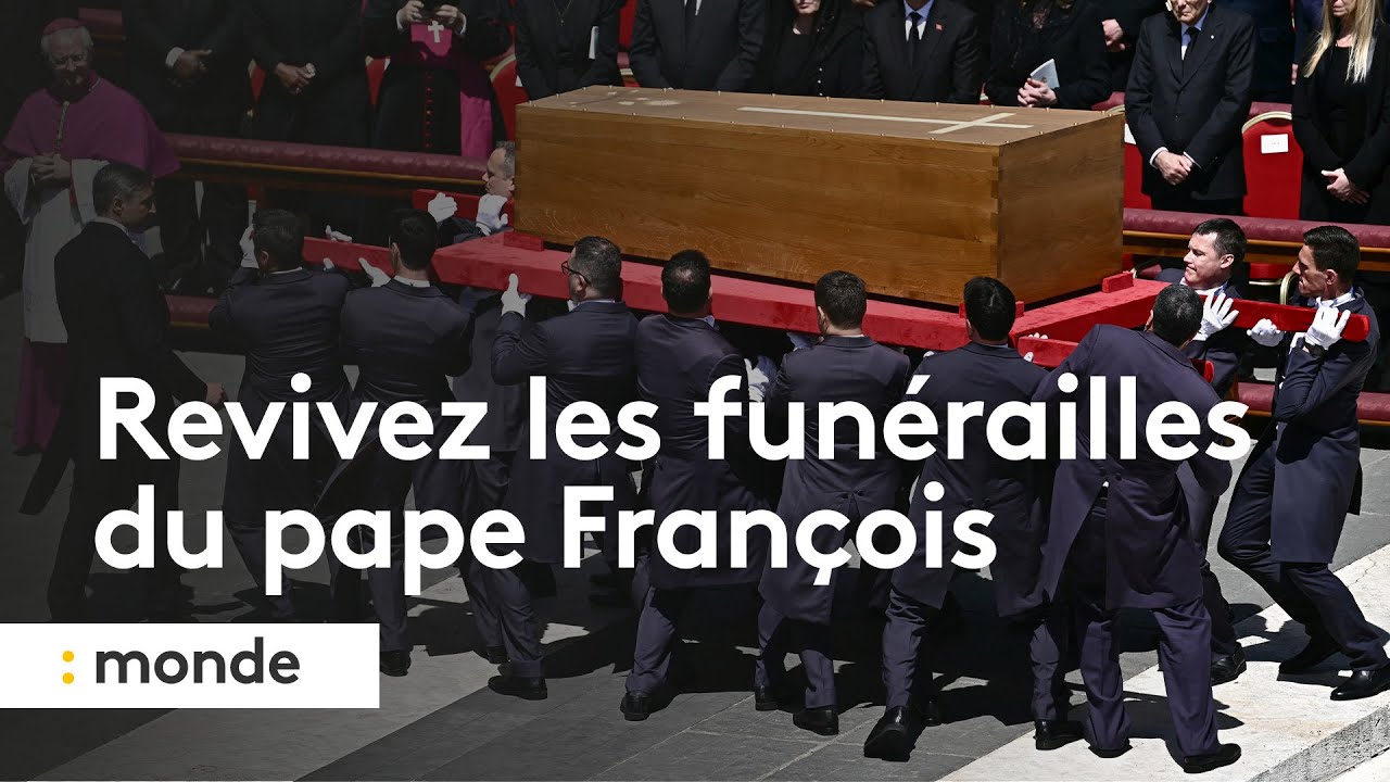 Revivez les funérailles du pape François en six séquences