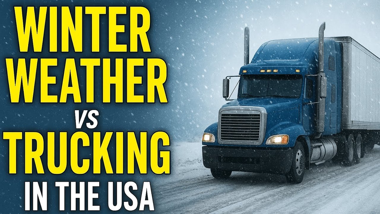Winter Weather vs Trucking in the USA – USA Trucking in Winter - Sz Dispatching LLC