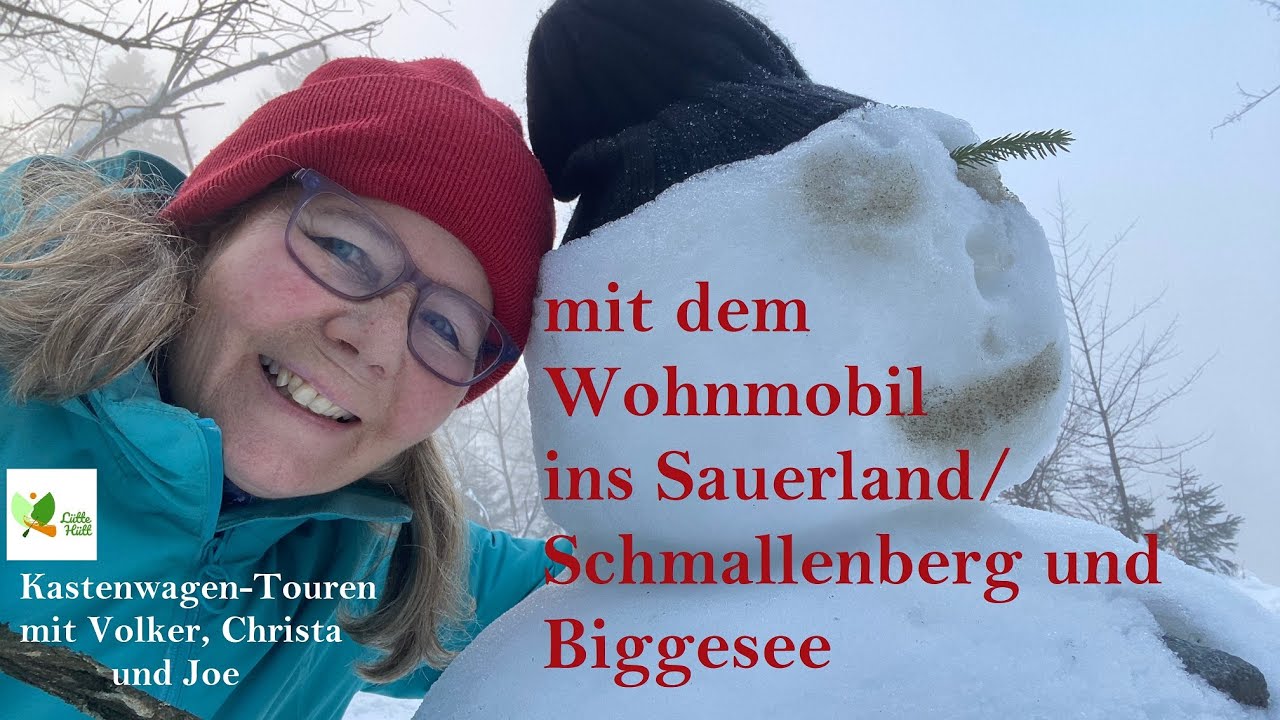 VLOG 47 mit dem Wohnmobil ins Sauerland  Schmallenberg und Biggesee