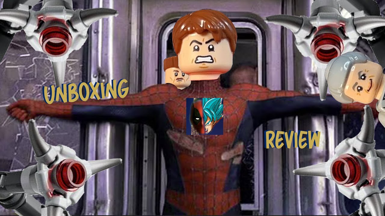 Lego Spider-Man vs Doc Ock Subway Train Scene Unboxing Build Review