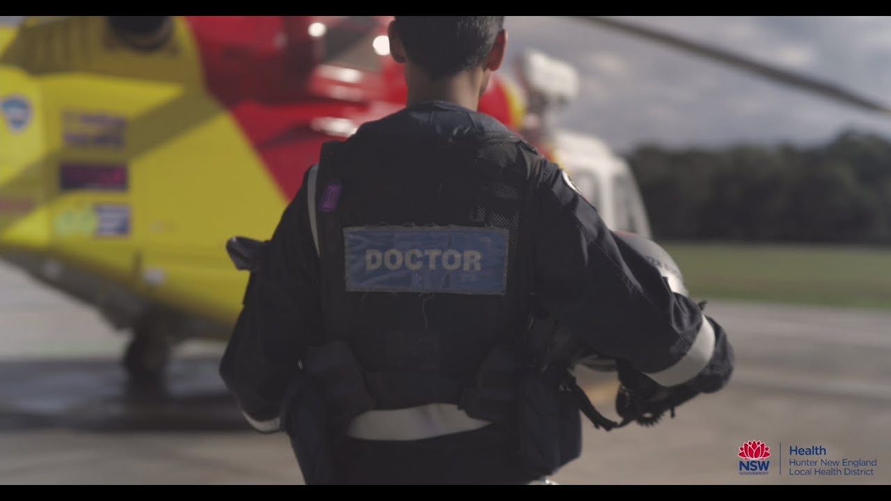 Emergency doctor training at John Hunter Children's Hospital