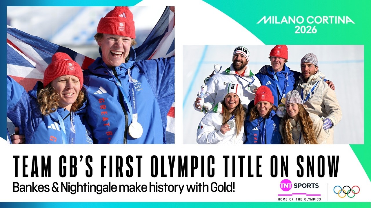 Team GB make history with gold in mixed snowboard cross 🇬🇧 | Winter Olympics 2026