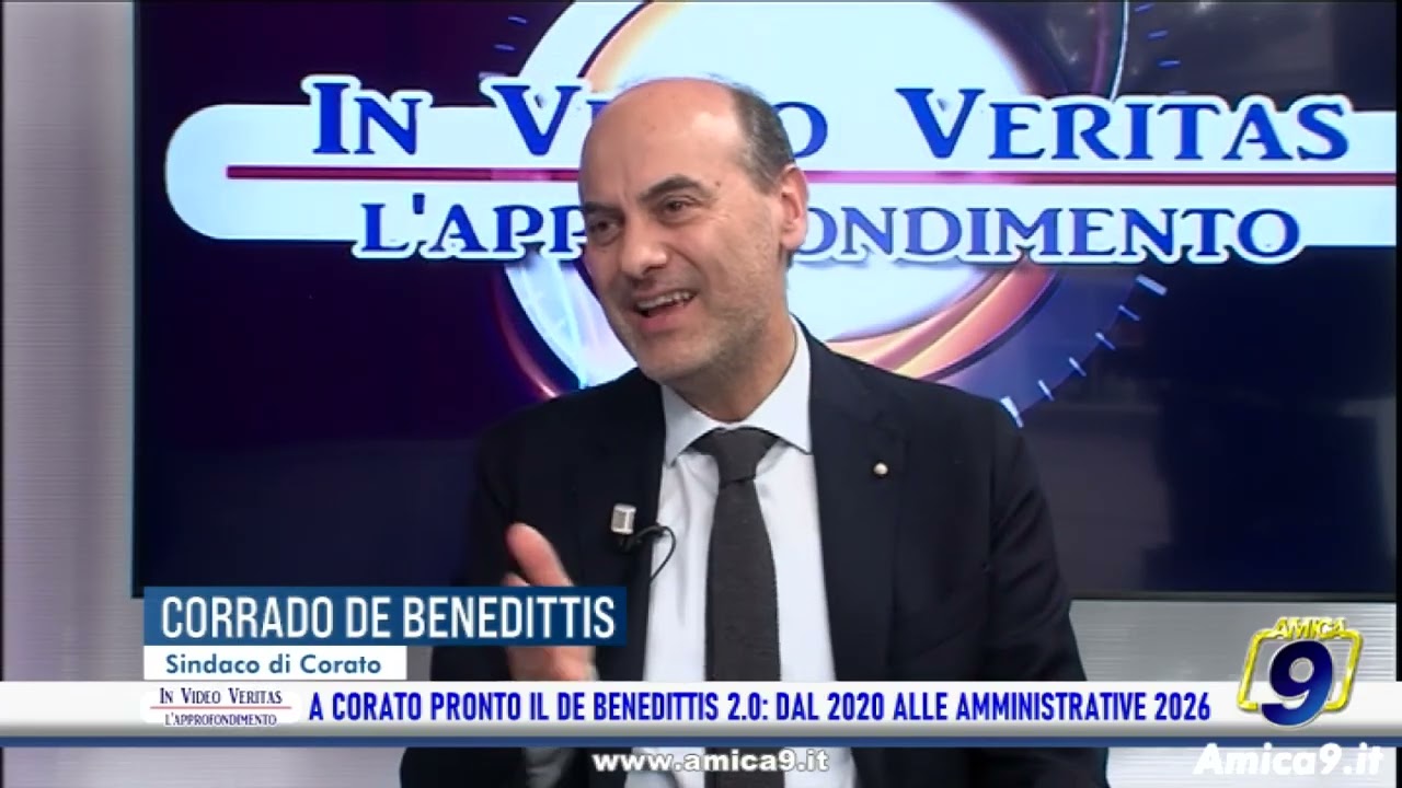 In Video Veritas - A Corato pronto il De Benedittis 2.0: dal 2026 alle Amministrative 2026