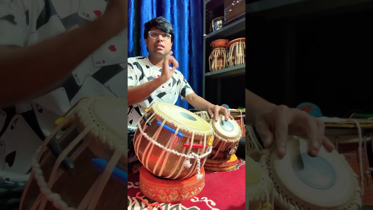 Tabla Tutorial on Bollywood Songs #ankitkashyaptabla #shorts
