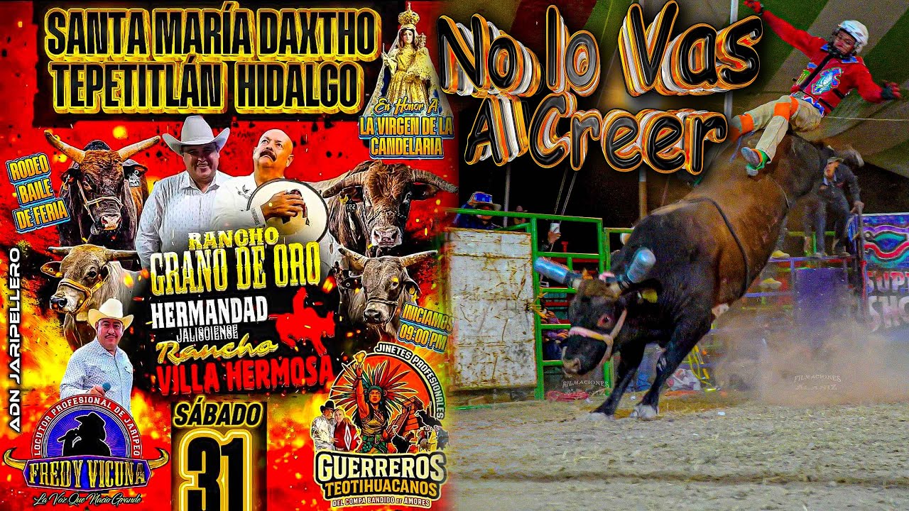 “¡Esto está de locos!: la Hermandad Jalisciense sacudió Santa María Daxtho. Nadie lo podía creer”