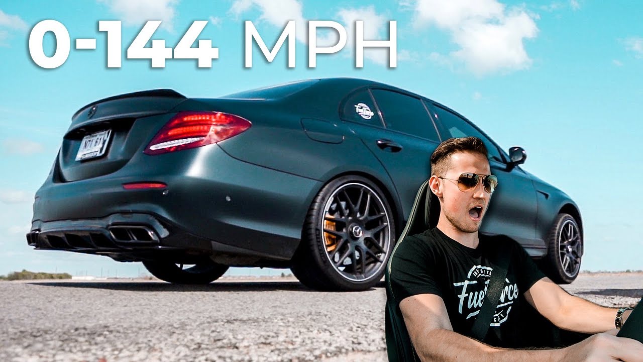 LAUNCH CONTROL IN THE 2018 AMG E63S IS INSANE!! | E28²