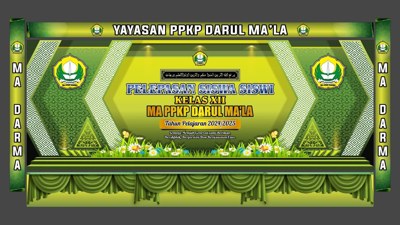 LIVE PELEPASAN SISWA SISWI  KELAS XII  MA PPKP DARUL MA'LA TAHUN PELAJARAN 2024 / 2025