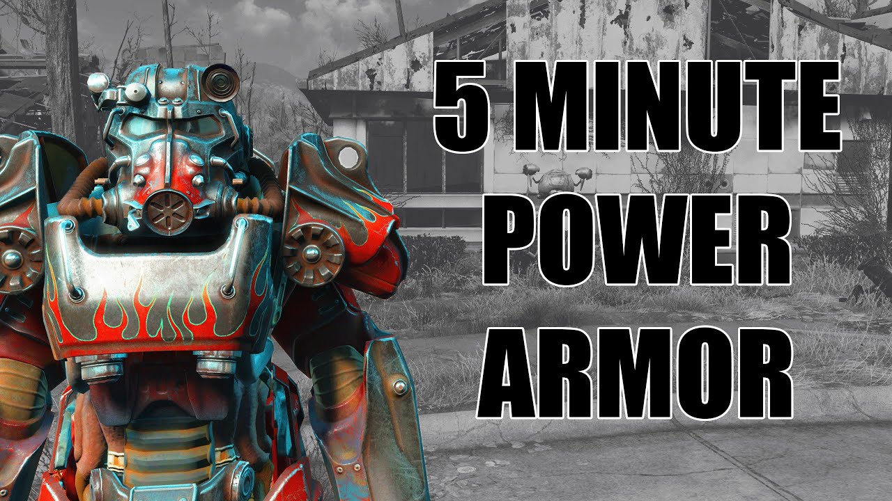 Get T-60 Power Armor from Fallout TV Show in Just 5 Minutes After Leaving Vault 111!